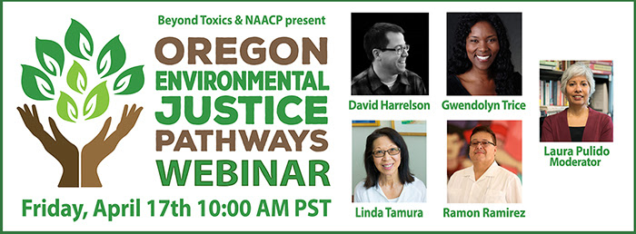 David Harrelson, Cultural Resources Department Manager and Tribal Historic Preservation Officer, Confederated Tribes of Grand Ronde Community of Oregon  Gwendolyn Trice, Executive Director, Maxville Heritage Interpretive Center  Ramon Ramirez, Taconic Fellow, Community Change and Special Projects Director & Movement Elder, PCUN  Linda Tamura, Professor of Education Emerita, Willamette University