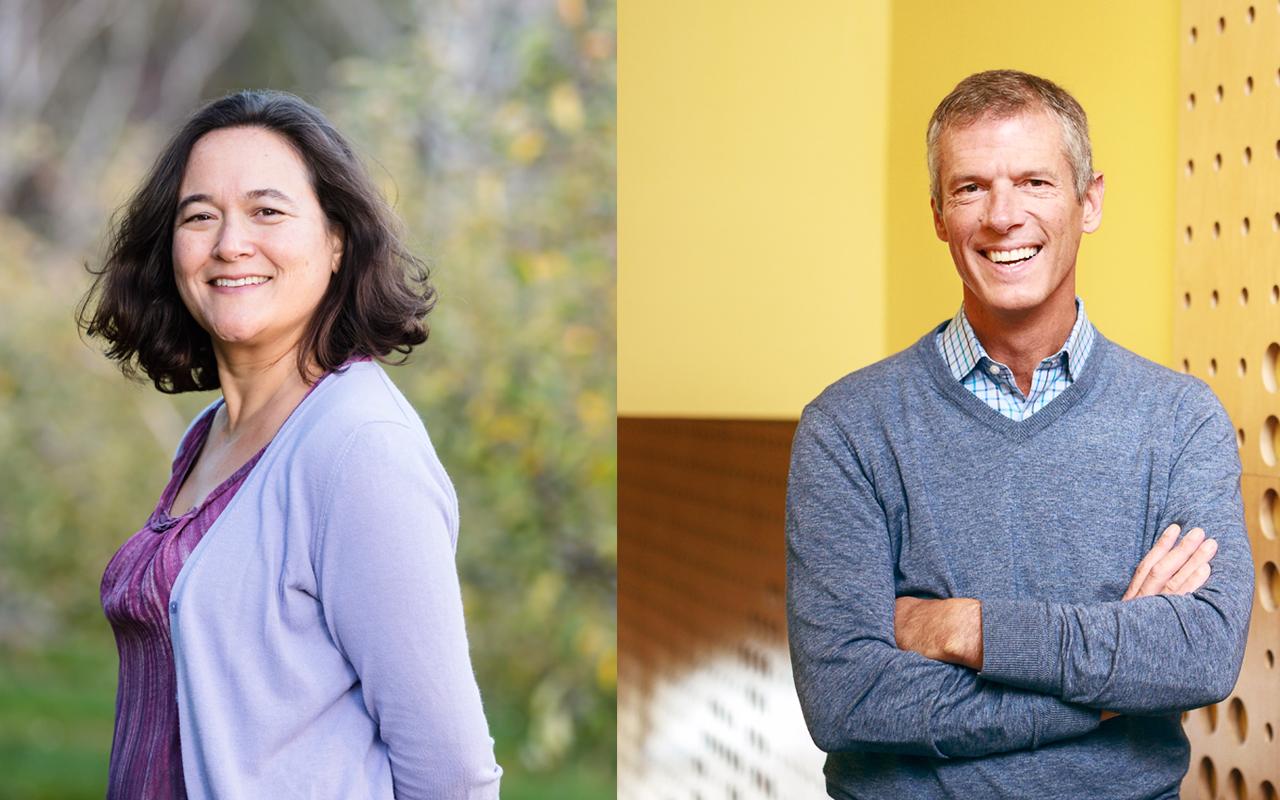 Janet Hamada and Mitch Hornecker side by side