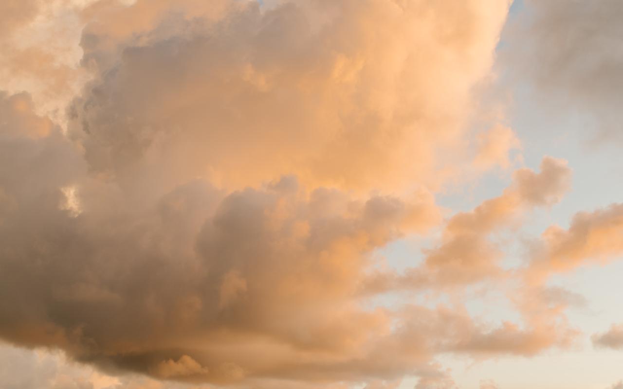Clouds in the sky