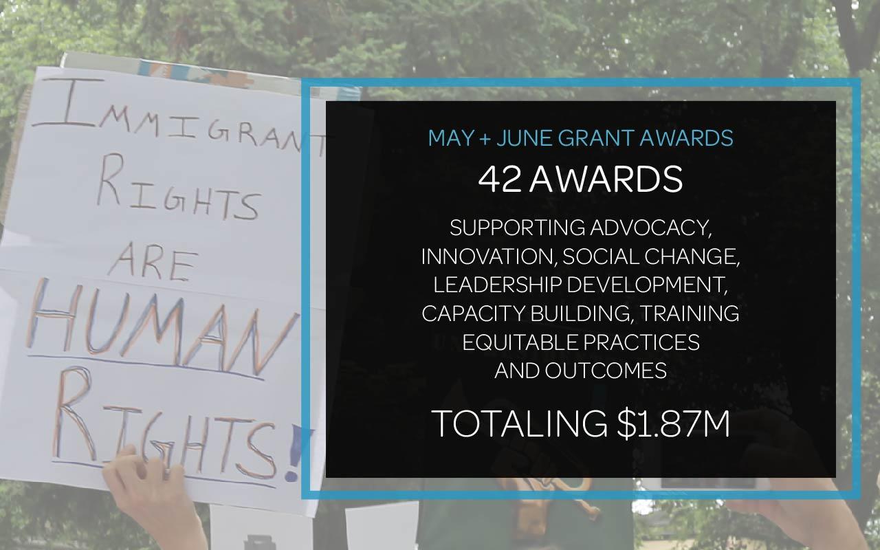 Meyer's May + June grant awards