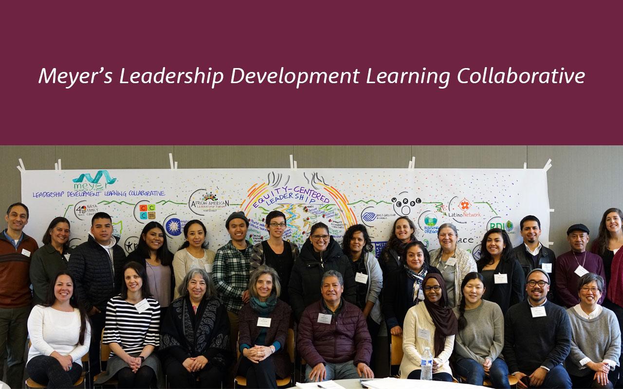 Participants in the Building Community portfolio's recently completed Nonprofit Sector Support Leadership Development Learning Collaborative. 