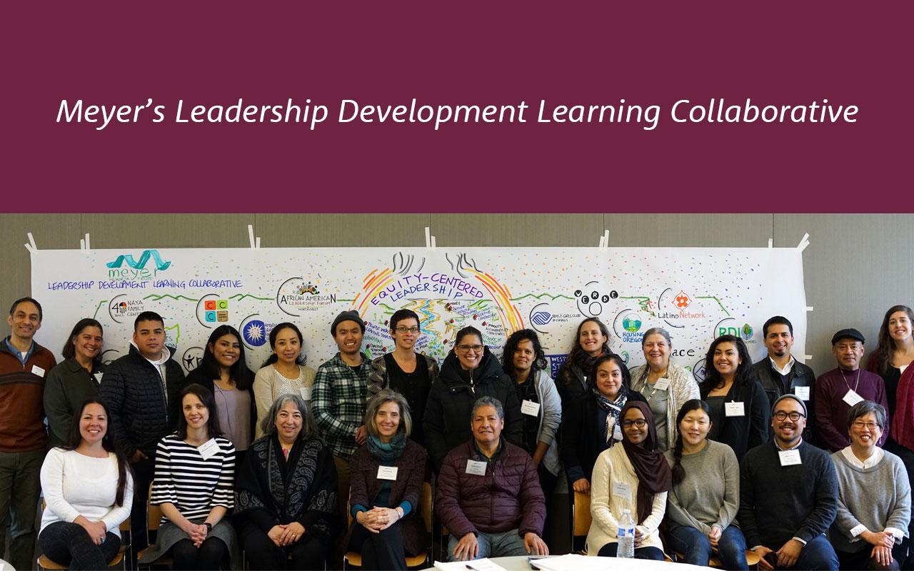 Participants in the Building Community portfolio's recently completed Nonprofit Sector Support Leadership Development Learning Collaborative.
