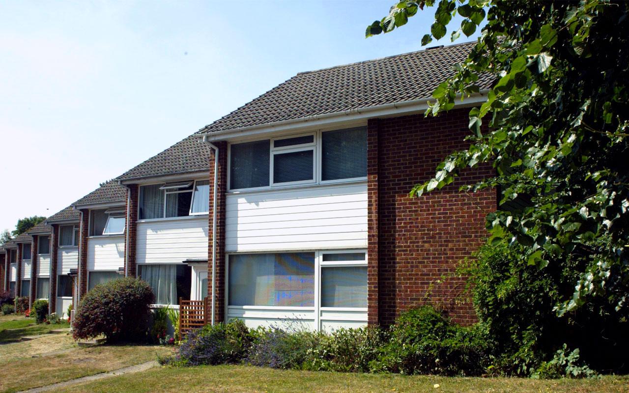 A residential complex for multifamily housing.